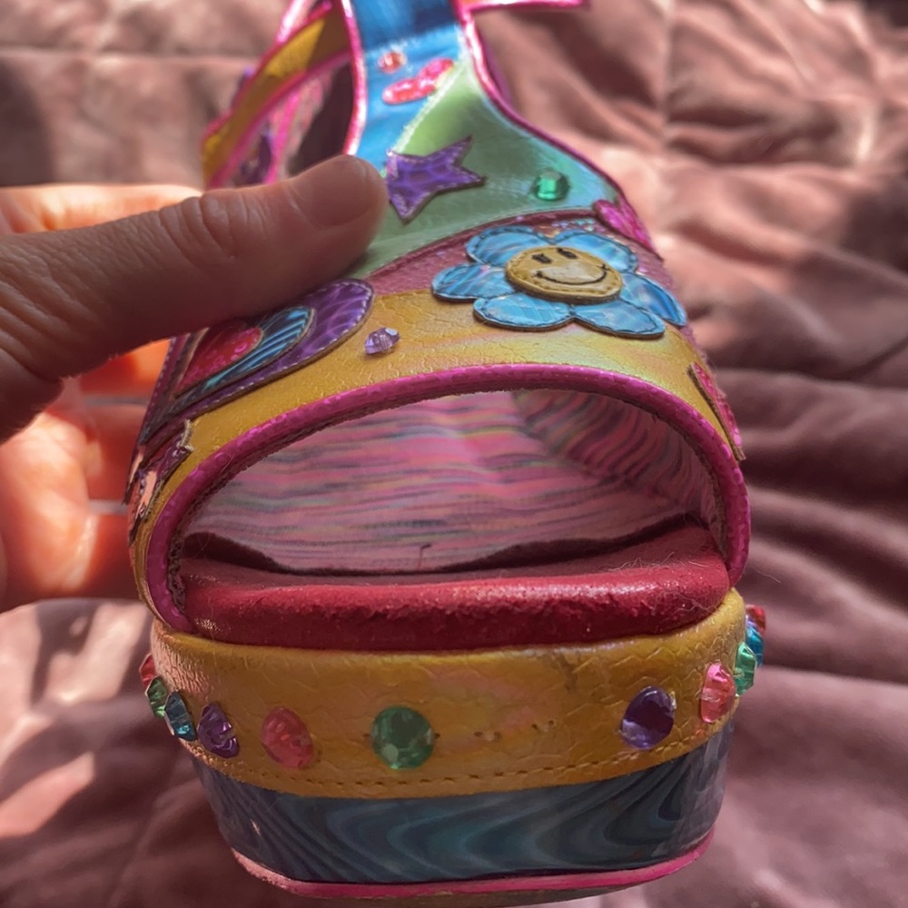 Heels ! Pink yellow green purple blue - Picture 5 of 5
